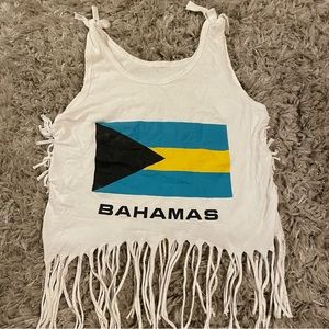 Bahamas Fringe Tank Top | Size: S (Juniors)